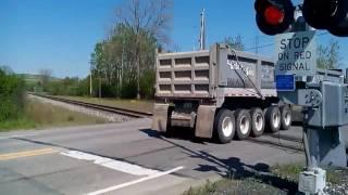 CSX 4537 Engine Moving Heading Out of Plymouth Township, Michigan