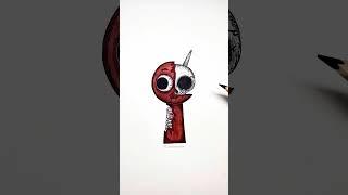 Brud phase 3 4 transformation #stopmotion #drawing #sprunki #incredibox