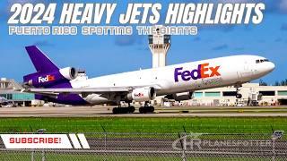 30 Minutes of Stunning Heavy Jets in Puerto Rico | B747, B767, MD-11,B777