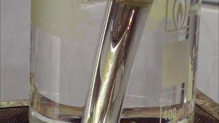 Chemistry experiment 16 - Silver mirror