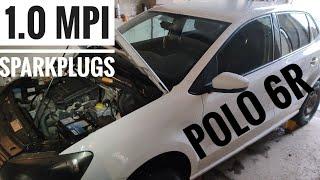 How to change spark plugs 2014 Polo 6R 1.0 MPI