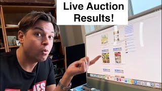 Auction Results live! Watch what everything sells for!