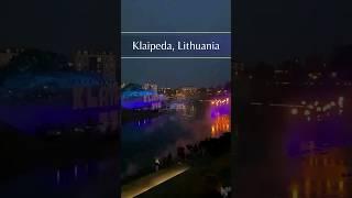 City of Klaipeda 770th Birthday Celebration (Lithuania) #shorts #travelshorts #lithuania