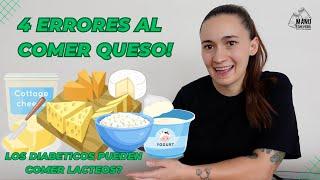 🩺 QUESO Y DIABETES? SÍ SE PUEDE! 4 ERRORES AL COMER QUESO EN DIABETICOS | Manu Echeverri