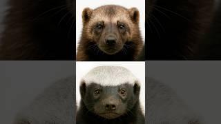 What Is The Difference Between Honey Badgers and Wolverines? #honeybadger #wolverine #weasel