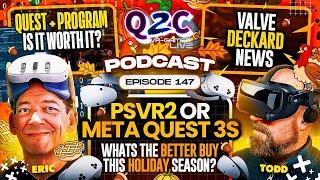 Q2C VR Gamer Live Epi #147 Thanksgiving Special/Let's talk VR