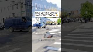 MAN GET HIT DURING SMOKES INTERVIEW  #publicinterview #smokesmadtko
