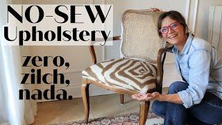 DIY chair Upholstery NO-Sew