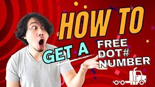 How to Get Your Trucking Business (DOT#) For Free #dot #trucking #truckdriver