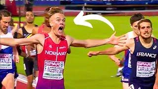 51 Second Last Lap!! INSANE 1500M Race Ingebrigtsen vs Jake Wightman