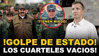 SOLDADOS CHAVISTAS ABANDONAN LOS CUARTELES MADURO LOS ENCUARTELA A TODOS SE PREPARA PARA LA GUERRA!