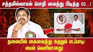 சத்தமில்லாமல் பொறி வைத்து பிடித்த ED. ...! தலையில் கைவைத்து கதறும் எடப்பாடி!  பைல் வெளியானது!