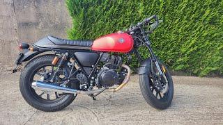 Archive Café Racer 125 SP exhaust