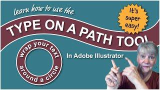 How to Use the Type on a Path Tool