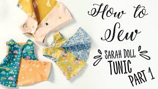 Easy to Sew Doll's Tunic - part one