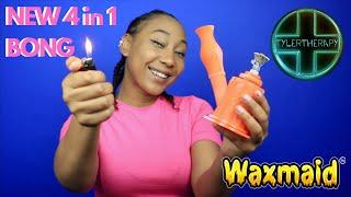 NEW WAXMAID 4-in-1 BONG! REVIEW BOP! -Tyler Therapy