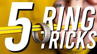 5 IMPOSSIBLE ring tricks ANYONE CAN DO!