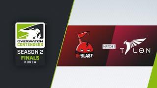[동시 송출] O2 Blast vs Talon | 2021 오버워치 컨텐더스 코리아 시즌 2 FINALS