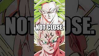 Broly VS Majin Vegeta is NOT Close.