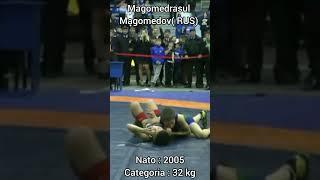 Magomedrasul Magomedov, (born 2005) 32 kg.