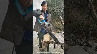 Easyway To Saw Wood !