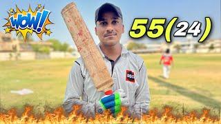 Scored Half Century After 8 Years Of Comeback in Hardball Cricket 