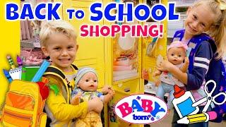 Back To School Shopping With Skye & Caden + Emma & Ethan At Target! ️And Back To School Haul!