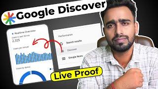 Google Discover 2024: How to Get Traffic from Google Discover in Hindi: Live Proof