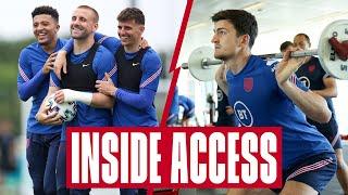 Mount v Maguire In The Gym, Possession Games & Departure For Scotland ️‍️  Inside Access | England