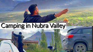 Ladakh 2024 || Ep 10 || Maitreya Buddha || Diskit Monastery || Night Camping in Nubra Vallley|| ️