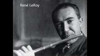 Vinci: Flute Sonata in D (Rene leRoy, 1939)