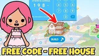 ️ Free Big Family Home + Unlock All House Toca Boca || Toca Boca Free Code