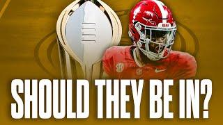 Does Alabama Football DESERVE To Get Into the College Football Playoff?