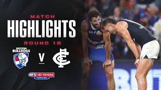 Western Bulldogs v Carlton Highlights Round 18, 2024 | AFL