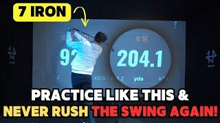 Never rush the downswing & generate an effortless golf swing! [GAIN DISTANCE & SPEED]