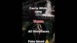 Carrie White 2002* versus All Ghostfaces