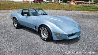 1982 Silver Blue Corvette T Top