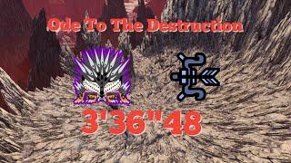 MHWI | Tempered Ruiner Nergigante | Bow Solo | 3'36"48