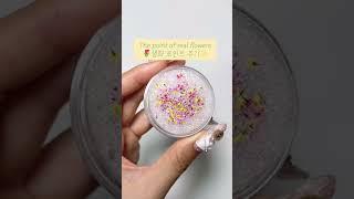 생화네일하는법 /생화네일아트/flower nails / 비블라 로코코 /바니네일 /#selfnail