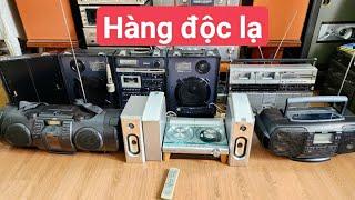 Đài VaLi National khủng, Kenwood đẹp hiếm JVC trống cơm, đài sharp Lh,0967874679