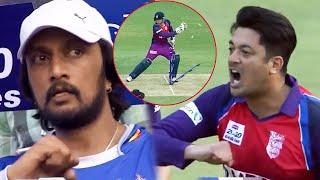 A Serious Fight Between Jisshu And Sudeep | Semi-Finals | CCL 2016