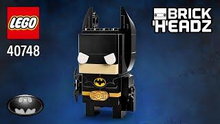 LEGO BrickHeadz Batman (1989)[40748] Alternate Build Instructions @TopBrickBuilder