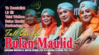 BULAN MAULID, Full Qasidah El Wafda Live in Cluwak Pati 2022