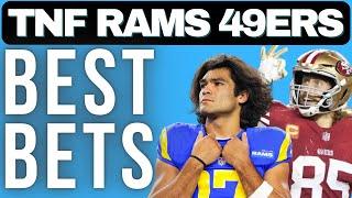 NFL Best Bets for Thursday Night Football Week 15 Rams vs 49ers | PrizePicks TNF Week 15 Picks