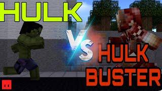 Hulk Vs Hulkbuster (Minecraft Animation)