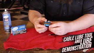 Motion Pro Cable Lube Tool & Lube Demonstration - Dime City Cycles