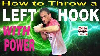 Boxing Technique Builder | How To Develop A Stronger Hook For Boxing