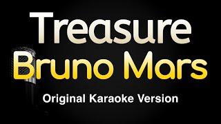 Treasure - Bruno Mars (Karaoke Songs With Lyrics - Original Key)