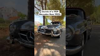 Inside a Mercedes 190SL #ASMR