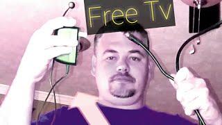 Digital Tv Antenna, DIY Hack, Free Tv, Legal, Cheap, Easy